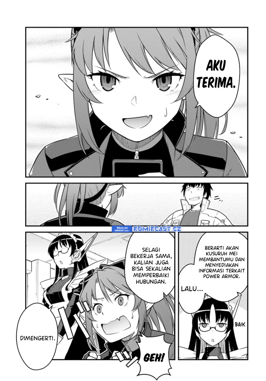 Mezametara Saikyou Soubi to Uchuusen-mochi datta no de, Ikkodate Mezashite Youhei Toshite Jiyuu ni Ikitai Chapter 43.1 Gambar 14